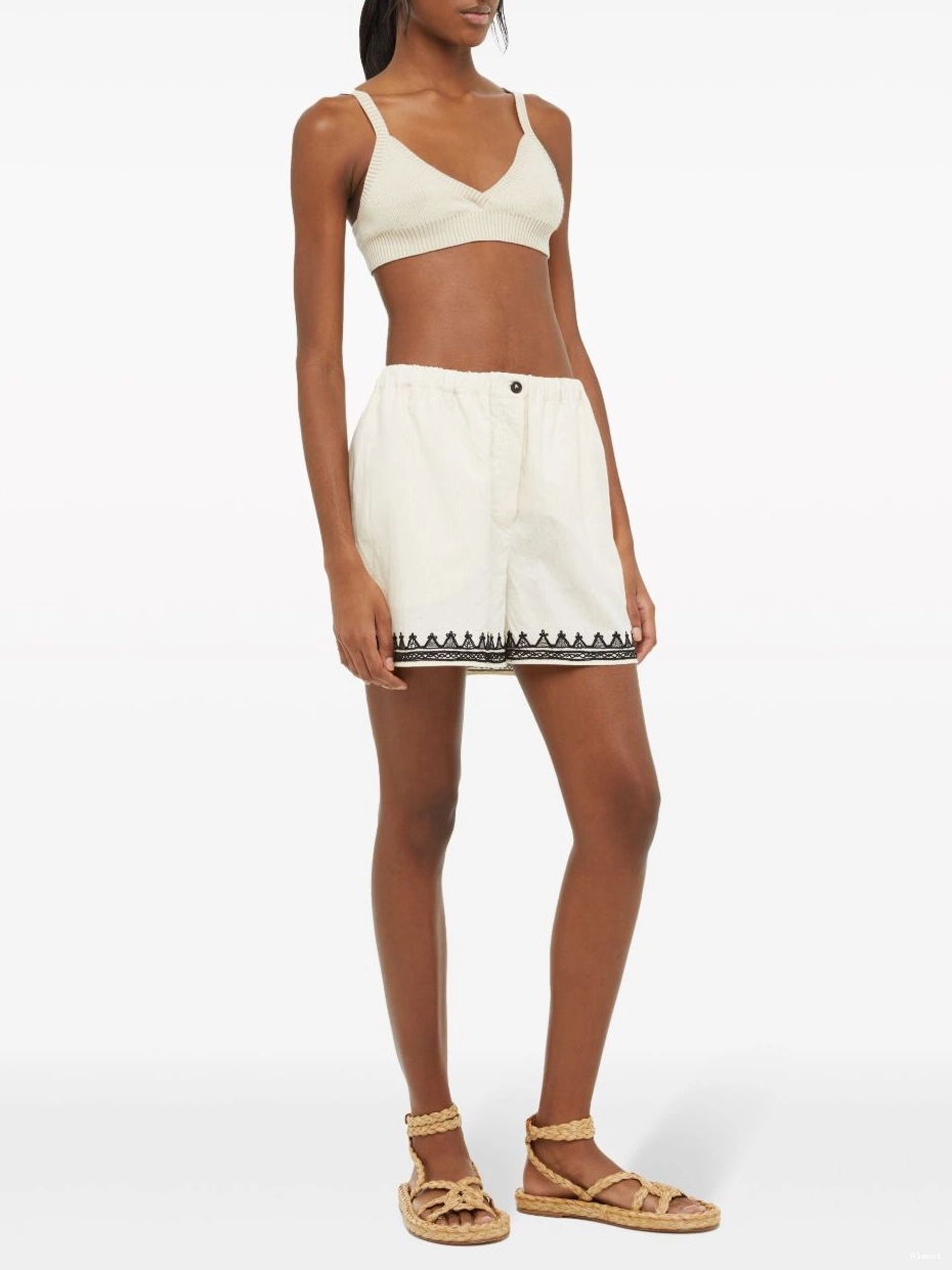 Cheap shorts Alanui Akasha Women cotton-blend 0703